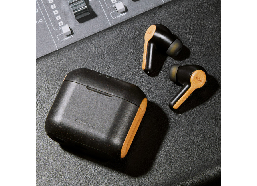 値下げTHE HOUSE OF MARLEY EM REBEL SB BLACK Rebel True Wireless Earbuds | House of Marley