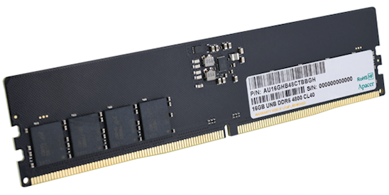 RAM Apacer DDR5 DIMM 4800-40 2048x8 16GB - Best Quality