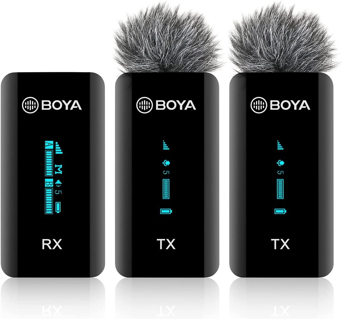 Microphone BOYA BY-XM6-K2 Ultra-compact Wireless Microphone