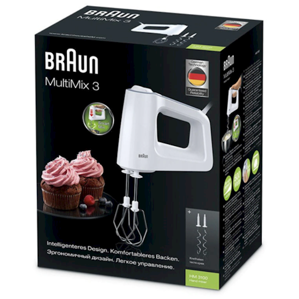 Mixer BRAUN HM3100WH HM INT S12 Best Quality, Shop Online