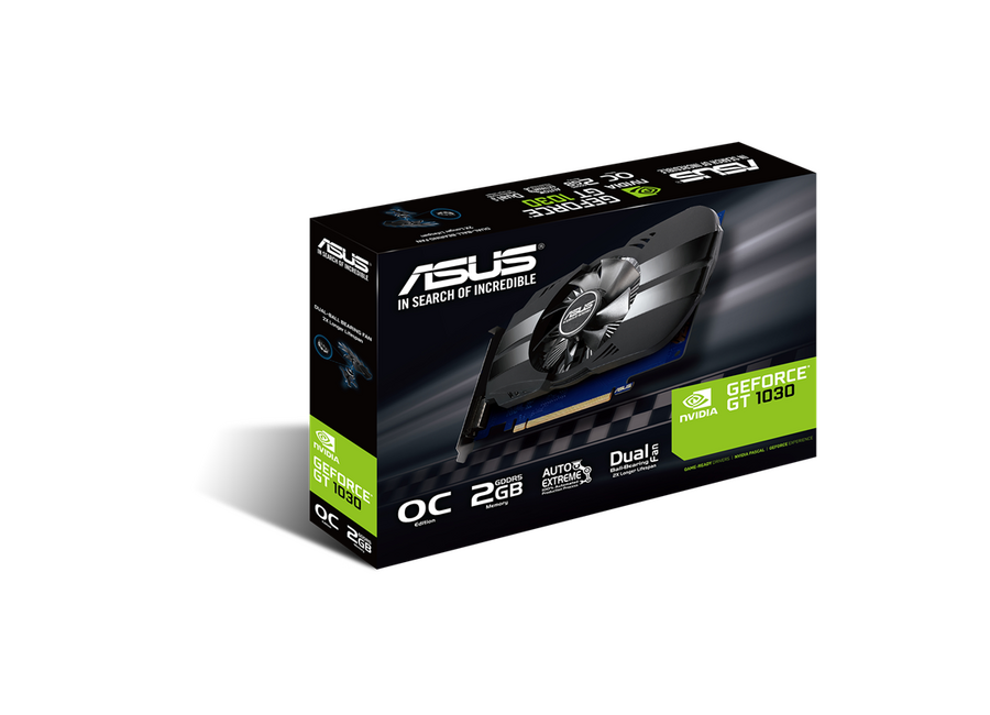 Video board Asus GeForce GT 1030 2GB GDDR5 (PH-GT1030-O2G) Best