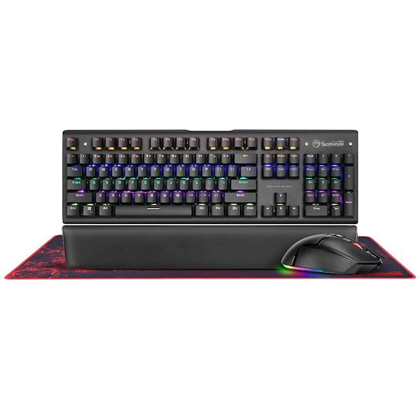 Gaming set Marvo CM420 IN mechanical keyboard, D 6400dpi RGB