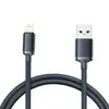 კაბელი Baseus Crystal Shine Series Fast Charging Data Cable USB to Lightning 1.2m CAJY000001  - Primestore.ge