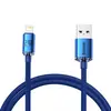 კაბელი Baseus Crystal Shine Series Fast Charging Data Cable USB to Lightning 1.2m CAJY000003  - Primestore.ge