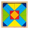 Prefab wooden puzzle Goki The wooden puzzle The world of shapes - rectangle 57572-4