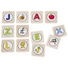 Board game Goki Memo game, learning the alphabet 56719G