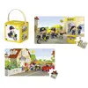 ასაწყობი ფაზლი Janod Set of 2 puzzles Bike Metta J02766  - Primestore.ge