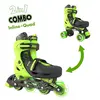 როლიკები NEON COMBO SKATES (SIZE 12-2) GREEN 4L/13L/16L CL 4PK  - Primestore.ge