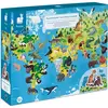 სათამაშო თავსატეხი Janod Educational Puzzle Endangered Animals  - Primestore.ge