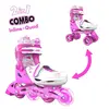 როლიკები NEON COMBO SKATES (SIZE 12-2) PINK 4L/13L/16L CL 4PK  - Primestore.ge
