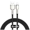 კაბელი Baseus Cafule Series Metal Data Cable Lightning 2.4A 1m CALJK-A01  - Primestore.ge