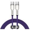 კაბელი Baseus Cafule Series Metal Data Cable Type-C to Type-C 100W 1m CATJK-C05  - Primestore.ge