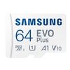 მეხსიერების ბარათი Samsung EVO Plus A1 V10 microSDXC UHS-I 64GB сlass10  - Primestore.ge
