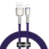 კაბელი Baseus Cafule Series Metal Data Cable Lightning 2.4A 1m CALJK-A05  - Primestore.ge