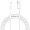 კაბელი Baseus Superior Series Fast Charging USB Data Cable Lightning 2.4A 2m CALYS-C02  - Primestore.ge