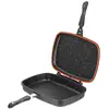 გრილის ტაფა Ardesto Double-sided grill pan Gemini Grill 36 cm, black, aluminum  - Primestore.ge