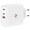 ადაპტერი 2Е Wall Charger 3xUSB GaN 65W, white  - Primestore.ge