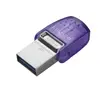 USB ფლეშ მეხსიერება Kingston 128GB USB 3.2 Gen1 + Type-C DT microDuo 3C R200MB/s  - Primestore.ge