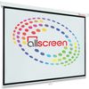 Projector screen ALLSCREEN MANUAL PROJECTION SCREEN 280X280CM HD FABRIC Diagonal 155 inch / 393 CM