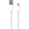 კაბელი 2E Cable USB-A - Lightning Glow 1m White  - Primestore.ge