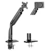 მონიტორის საკიდი 2E Single Monitor Select Spring Assisted Aluminum Monitor Arm with USB  - Primestore.ge