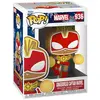 სათამაშო საკოლექციო ფიგურა Funko POP! Bobble Marvel Holiday Gingerbread Captain Marvel 50661  - Primestore.ge