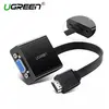 HDMI გადამყვანი UGREEN MM103 (40248) HDMI to VGA Converter 25cm (Black)  - Primestore.ge