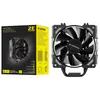 ქულერი 2E GAMING CPU cooling system  AIR COOL (ACN120-S) 115X,1200,1366,1700 FM1,FM2,AM2,AM2+,AM3,AM3+,AM4, 120mm,TDP 180W  - Primestore.ge
