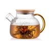 ჩაის დასაყენებელი Ardesto Tea pot, 1000 ml, borosilicate glass, bamboo  - Primestore.ge