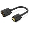 ადაპტერი UGREEN Mini HDMI Male to HDMI Female¶Adapter Cable 22cm (Black)  - Primestore.ge