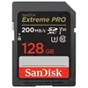 მეხსიერების ბარათი SanDisk 128GB Extreme PRO SD/XC UHS-I Card 200MB/S V30/4K Class 10 SDSDXXD-128G-GN4IN  - Primestore.ge