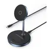უსადენო დამტენი UGREEN CD317 (90668), Wireless Charger, Black/Blue  - Primestore.ge
