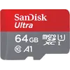 მეხსიერების ბარათი SanDisk 64GB Ultra MicroSD/HC UHS-I Card 140MB/S Class 10 SDSQUAB-064G-GN6MN  - Primestore.ge