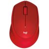 Mouse LOGITECH Wireless Mouse M330 SILENT PLUS - EMEA - RED