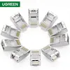 ქსელის კაბელის კონექტორი UGREEN NW111 (20333) Cat6 Connector Shielded Crystal Head 10Pack  - Primestore.ge