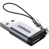 USB ადაპტერი UGREEN US276 (50533) USB3.0 to USB-C Adapter, Gray  - Primestore.ge