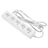 დენის დამაგრძელებელი 2E Power strip 2E, 5XCEE7/17, 2G*1.0мм, 1.5m, white  - Primestore.ge