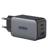 დამტენი UGREEN CD244 (10335), 65W, 2xUSB-C, Type-c, USB, Space Gray  - Primestore.ge