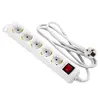 დენის დამაგრძელებელი 2E Power strip 5XSchuko with switch, 3G*1.5мм, 1.5m, white  - Primestore.ge