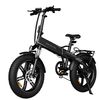 Electric bicycle ADO A20F XE, 500W, Smart APP, Folding Electric Bike, 25KM/H, Black