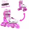 საბავშვო როლიკები 2 IN 1 NEON COMBO CYBER SKATES NT31P4 (34-37)  - Primestore.ge