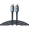 კაბელი Baseus Crystal Shine Series Fast Charging Data Cable Type-C to Type-C 100W 1.2m CAJY000601  - Primestore.ge