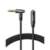აუდიო ადაპტერი UGREEN AV188 (20496), 3.5mm Male to Female, Extension Cable, 3m, Black  - Primestore.ge