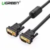 VGA კაბელი UGREEN VG101 (11634) VGA Male to Male Cable 15m (Black)  - Primestore.ge