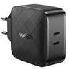 დამტენი UGREEN CD216 (70867), 66W, USB-C, Black  - Primestore.ge