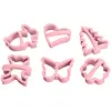 გამოსაცხობი ფორმა ARDESTO Elegance Biscuit Moulds 6 pcs, pink  - Primestore.ge