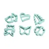 გამოსაცხობი ფორმა ARDESTO Elegance Biscuit Moulds 6 pcs, tiffany blue  - Primestore.ge