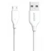 Cable ANKER - MICRO USB (3FT) WHITE A8132021