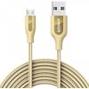 კაბელი ANKER - MICRO USB 3FT GOLDEN A8142HB1 A81420B1  - Primestore.ge