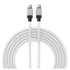 კაბელი Baseus CoolPlay Series Fast Charging Cable Type-C to Type-C 100W 1m CAKW000202  - Primestore.ge